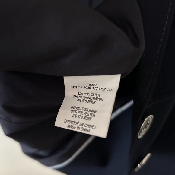 Laura Petites dark navy blazer - Picture 2 of 5